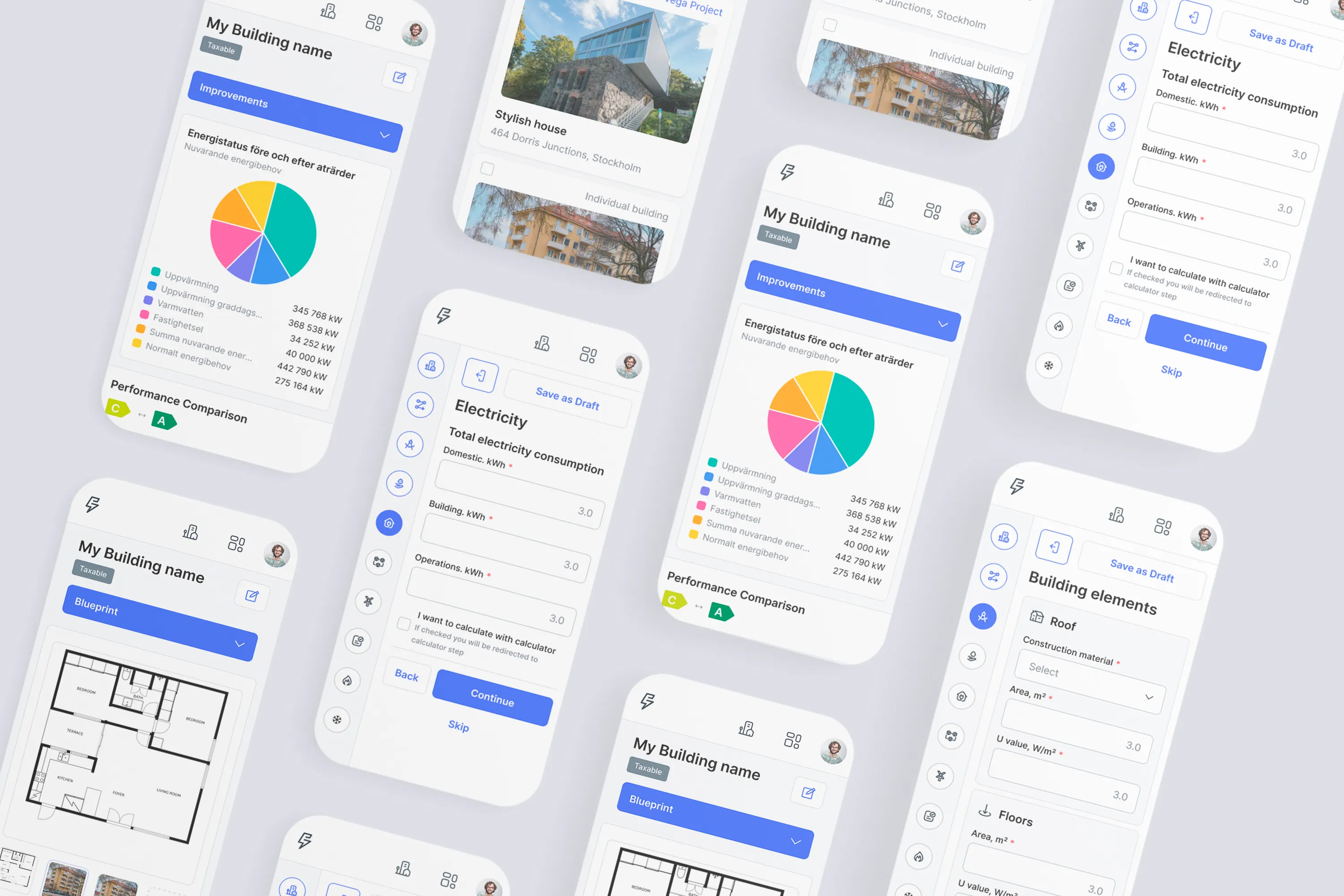 Estructura de diseño móvil primero