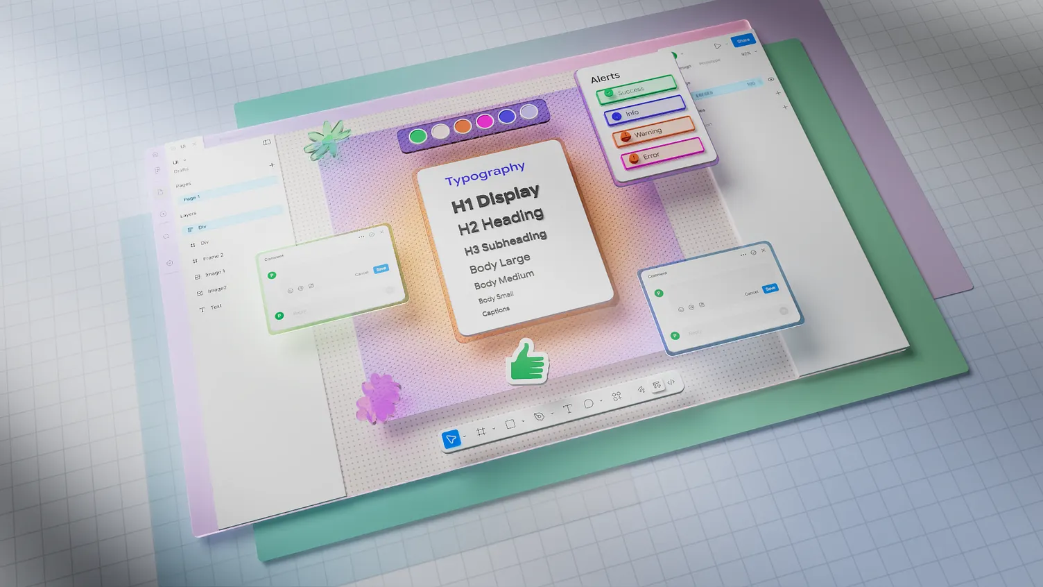 Frontend component structure